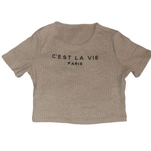 🌻Brown women's CropTop